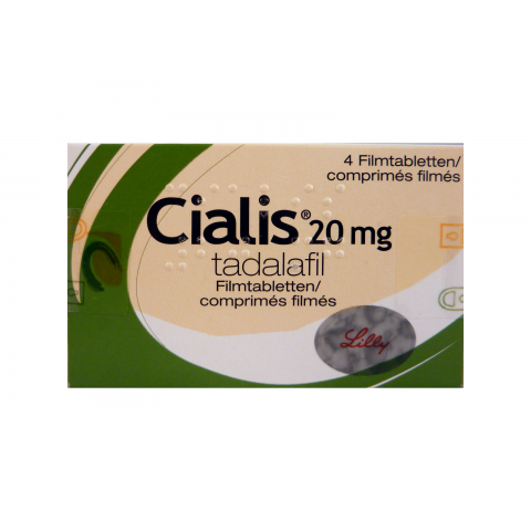 CIALIS 20 mg   4 comprimés     4 Stück