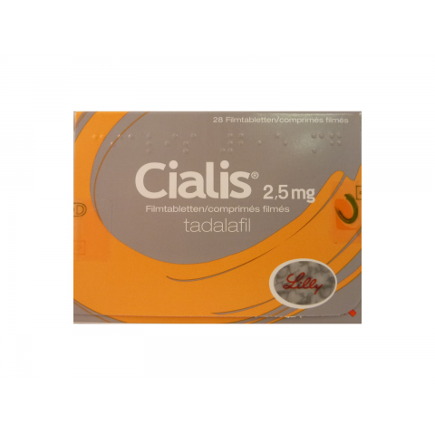 CIALIS  2.5 mg    28 comprimés     28 Stück