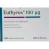 EUTHYROX 100 microgrammes 50 comprimés