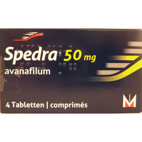 SPEDRA 50 mg 4 comprimés 4 Stück